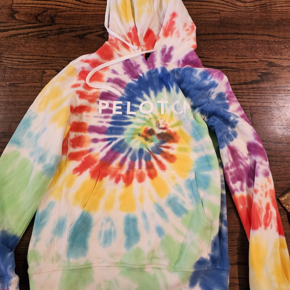 Peloton Spiritual Gangster Tie-Dye Crew Neck Sweater